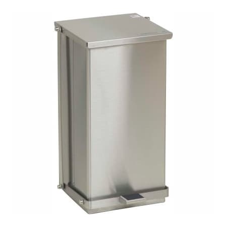 Detecto Detecto Stainless Steel Step-On Can, 32 Quart C-32